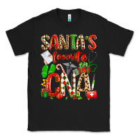 Black santa's favorite cna Classic Tee - texasbilliewilder