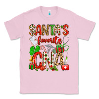 Bubblegum Pink santa's favorite cna Classic Tee - texasbilliewilder