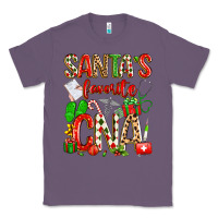 Lavender santa's favorite cna Classic Tee - texasbilliewilder