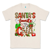 Natural santa's favorite cna Classic Tee - texasbilliewilder