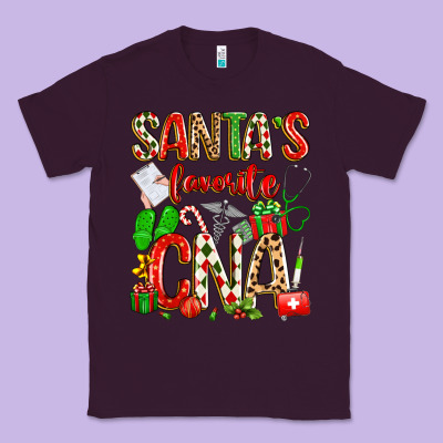 Santa's Favorite Cna Classic Tee Designed By Texasbilliewilder