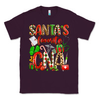 Plum santa's favorite cna Classic Tee - texasbilliewilder