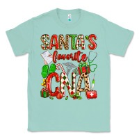 Seafoam santa's favorite cna Classic Tee - texasbilliewilder