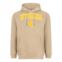 Mushroom Kids Wyoming Cowboys Apparel Fan Favorite Brown Arch Heavyweight Hoodie - trangStudio