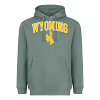Sage Kids Wyoming Cowboys Apparel Fan Favorite Brown Arch Heavyweight Hoodie - trangStudio