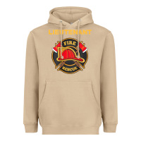 Mushroom fire rescue lieutenant department  for firefighters Heavyweight Hoodie - trangStudio