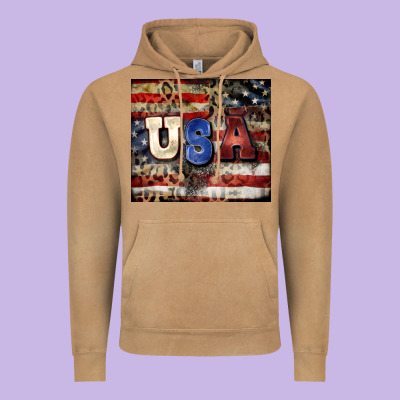 Usa Vintage Hoodie Designed By Cowgirlartshop