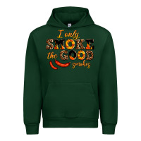 Forest Green i only smoke the good smokes Urban Hoodie - AdoDesignShop