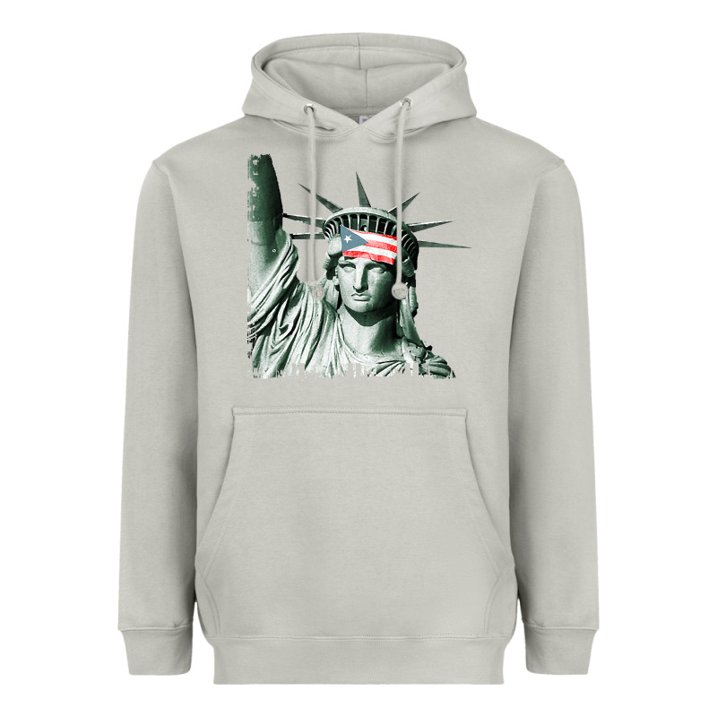 Puerto Rico Resiste Statue Of Liberty Puerto Rican Flag Heavyweight Hoodie by trangStudio | Teevron
