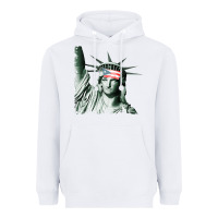 White Puerto Rico Resiste Statue of Liberty Puerto Rican Flag Heavyweight Hoodie - trangStudio