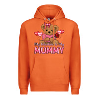 Carrot my valentine is my mummy Premium Hoodie - LillyAllenDesigns