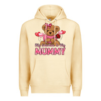 Pina Colada my valentine is my mummy Premium Hoodie - LillyAllenDesigns