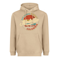 Mushroom Que Chimba Parce Medellin Bandera Antioquia Colombia Paisa Heavyweight Hoodie - trangStudio