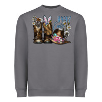Storm Happy Easter Heavyweight Sweatshirt - CowhideDigitalArt