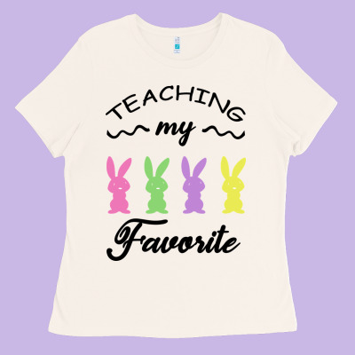 Teaching My Favorite Bunny Ladies Tee Designed By Bettercallsaul