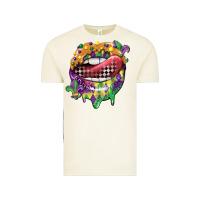 Vintage Arctic mardi gras lips Vintage Tee - CowGirlArtShop