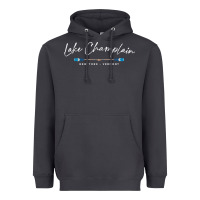 Smoke Lake Champlain Oars Graphic Heavyweight Hoodie - trangStudio
