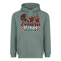 Sage football vibes Heavyweight Hoodie - BarkalooDesign