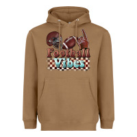 Toasted Coconut football vibes Heavyweight Hoodie - BarkalooDesign