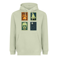 Matcha Inscryption Psychological Horror Card Categories Game Halloween Scary  Heavyweight Hoodie - trangStudio