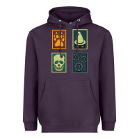 Plum Inscryption Psychological Horror Card Categories Game Halloween Scary  Heavyweight Hoodie - trangStudio