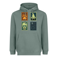 Sage Inscryption Psychological Horror Card Categories Game Halloween Scary  Heavyweight Hoodie - trangStudio