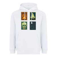 White Inscryption Psychological Horror Card Categories Game Halloween Scary  Heavyweight Hoodie - trangStudio