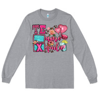 Heather Grey te amo te quila Long Sleeve Tee - OliviaCreatesArt