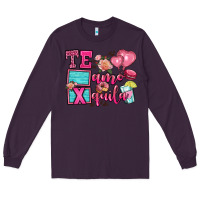 Plum te amo te quila Long Sleeve Tee - OliviaCreatesArt