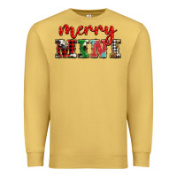 Antique Gold christmas merry mini Premium Sweatshirt - BarkalooDesign