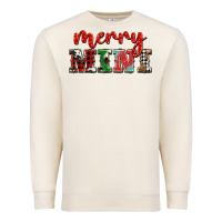 Sandshell christmas merry mini Premium Sweatshirt - BarkalooDesign