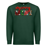 Sports Green christmas merry mini Premium Sweatshirt - BarkalooDesign