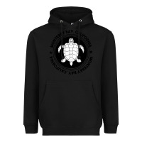 Black Diving at Monterey Bay, California Heavyweight Hoodie - trangStudio
