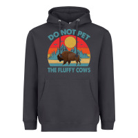 Smoke Do Not Pet The Fluffy Cows Vintage Heavyweight Hoodie - trangStudio