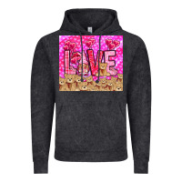 Vintage Black Love gnome with bear tumbler Valentine's Day Vintage Hoodie - HowdyJamesFarm