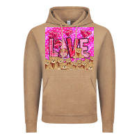 Vintage Coffee Love gnome with bear tumbler Valentine's Day Vintage Hoodie - HowdyJamesFarm