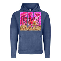 Love Gnome With Bear Tumbler Valentine's Day Vintage Hoodie | Teevron
