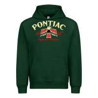 Forest Green Pontiac 1967   Classic Look style  14265 Urban Hoodie - trangStudio