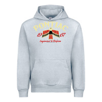 Heather Grey Pontiac 1967   Classic Look style  14265 Urban Hoodie - trangStudio