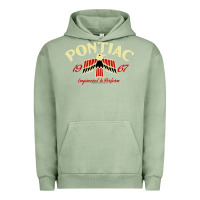Pigment Oil Green Pontiac 1967   Classic Look style  14265 Urban Hoodie - trangStudio
