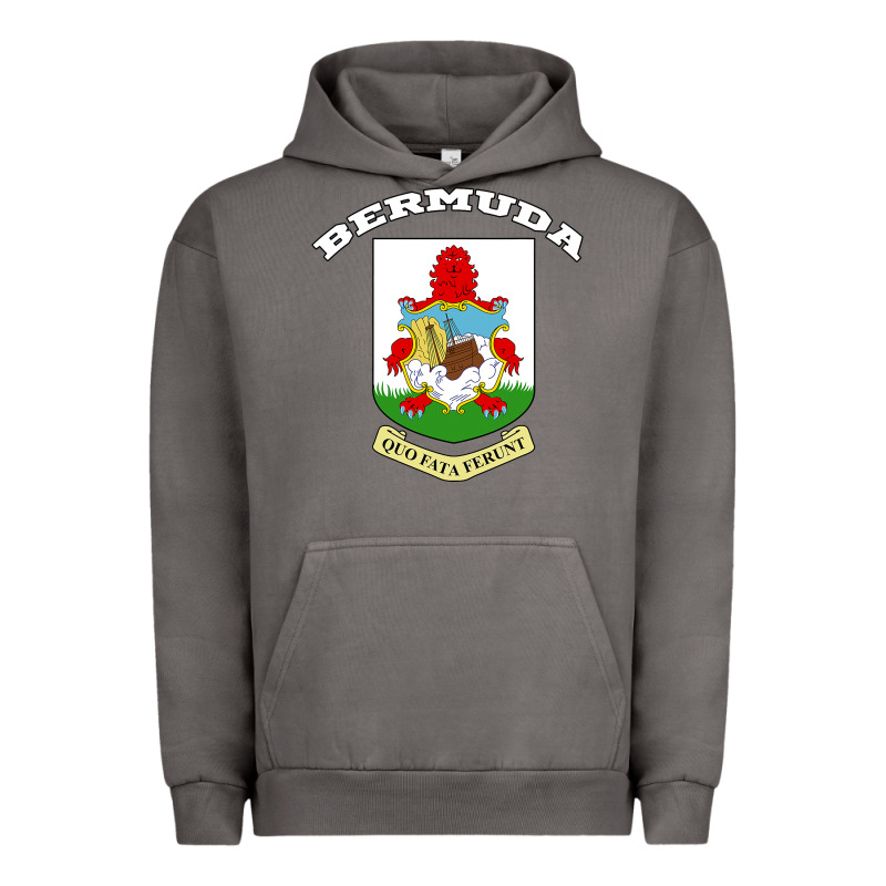 Bermuda Coat Of Arms Souvenir Gift Flag Bermudian Urban Hoodie by trangStudio | Teevron