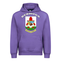 Tulip Bermuda Coat of Arms Souvenir Gift Flag Bermudian Urban Hoodie - trangStudio