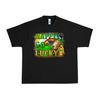 Black happy go lucky goat Urban Heavy Tee - RanaPortraitStore