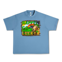 Pebble Blue happy go lucky goat Urban Heavy Tee - RanaPortraitStore