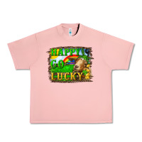 Salmon happy go lucky goat Urban Heavy Tee - RanaPortraitStore
