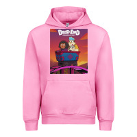 Fuchsia Pink Dead End Paranormal gift Park Urban Hoodie - trangStudio