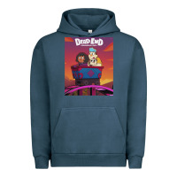 Pigment Midnight Navy Dead End Paranormal gift Park Urban Hoodie - trangStudio