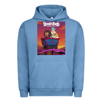 Pigment Pebble Blue Dead End Paranormal gift Park Urban Hoodie - trangStudio