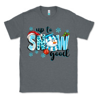 Charcoal Heather up to snow good Classic Tee - texasbilliewilder