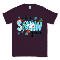 Plum up to snow good Classic Tee - texasbilliewilder